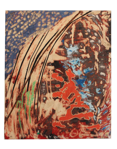Peinture intitulée "Abstract 08" par Adrien Réaucreux, Œuvre d'art originale, Acrylique