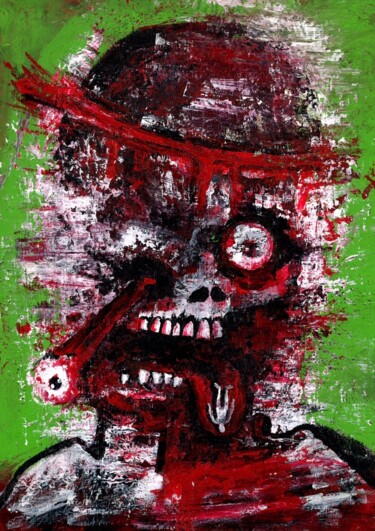 Don’t worry be happy Painting titled "Don’t worry be happy" by Vaxo Lang, Original Artwork, Acrylic