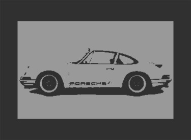 数字艺术 标题为“911 C64 PIXEL ART” 由Rm64, 原创艺术品, 2D数字工作