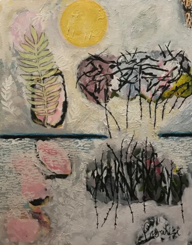 Peinture intitulée ""Dentelle de nature…" par Johanne Proulx, Œuvre d'art originale, Acrylique