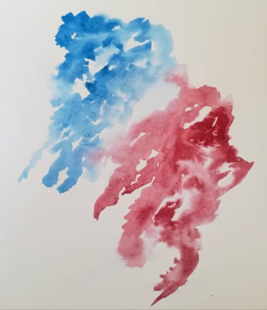 Le spleen français 绘画 标题为“Le spleen français” 由Lehms, 原创艺术品, 水彩