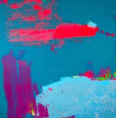 Painting titled "SPIR" by Lenta Markevich, Original Artwork, Acrylic