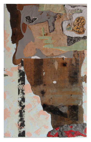 Schilderij getiteld "Abstract 16" door Adrien Réaucreux, Origineel Kunstwerk, Hars