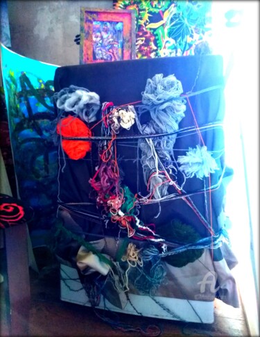 A world of global wool Photography titled "A world of global w…" by Jean Philippe Desmoulins, Original Artwork, Thread
