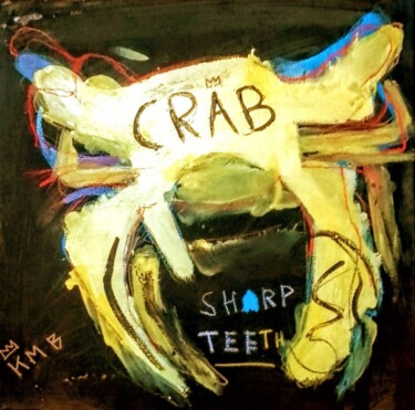绘画 标题为“Crab's king” 由Hector O'Kanin, 原创艺术品, 丙烯