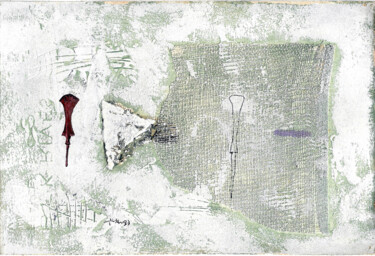 Pittura intitolato "From the past - NO3" da Seven E, Opera d'arte originale, Acrilico