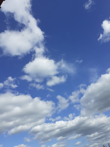 Photographie intitulée "nuages 280321" par Mf Arts-Créations, Œuvre d'art originale, Photographie numérique