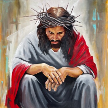 Pittura intitolato "Where are you? - Je…" da Vicca, Opera d'arte originale, Olio