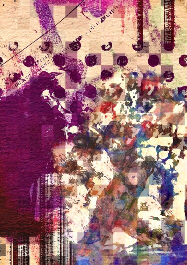 数字艺术 标题为“Zelast dream B4 re7” 由Marcelle Delacité, 原创艺术品, 数字油画