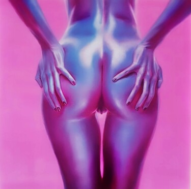 绘画 标题为“Back view” 由Kristina Likhovitskaya (Cris.Om), 原创艺术品, 油