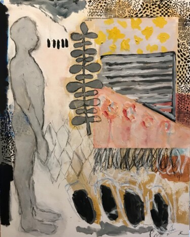 Peinture intitulée ""La vie devant soi"!" par Johanne Proulx, Œuvre d'art originale, Acrylique Monté sur Châssis en bois