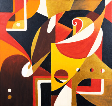 「Handmade abstract g…」というタイトルの写真撮影 Faces Studioによって, オリジナルのアートワーク, アクリル