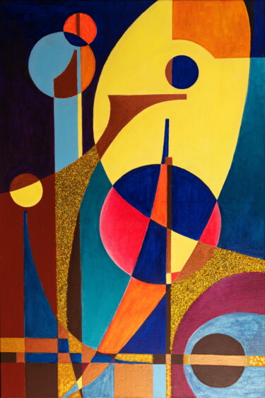 「Handmade abstract g…」というタイトルの写真撮影 Faces Studioによって, オリジナルのアートワーク, アクリル