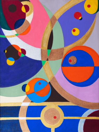 「Handmade abstract g…」というタイトルの写真撮影 Faces Studioによって, オリジナルのアートワーク, アクリル