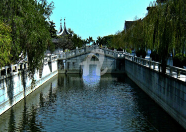 China - River at Nansha Phoenix Lake Park II Photography titled "China - River at Na…" by Clement Tsang, Original Artwork, Digital Photography