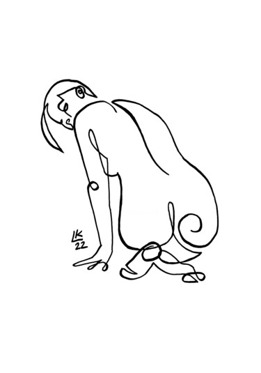 Elegance Unveiled #9 图画 标题为“Elegance Unveiled #9” 由Lada Kholosho, 原创艺术品, 标记