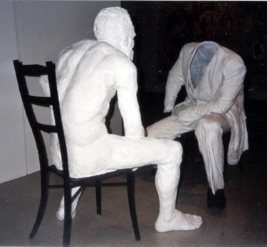 Sculpture titled "Untitled" by Jason Stillman, Original Artwork, Mixed Media