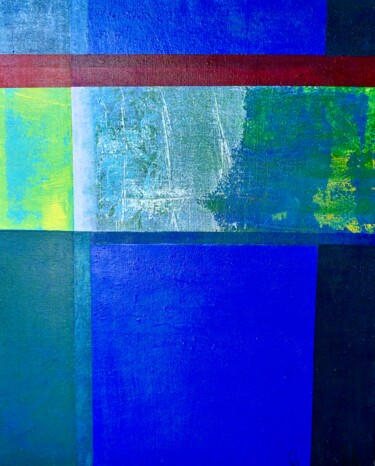 Peinture intitulée "MATIN" par Pierre Calogero, Œuvre d'art originale, Acrylique Monté sur Châssis en bois