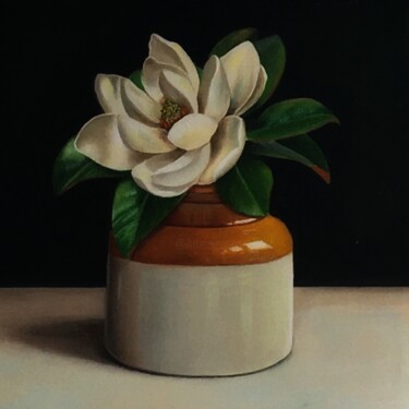 제목이 "Magnolia on a windo…"인 미술작품 Priyanka Singh로, 원작, 기름