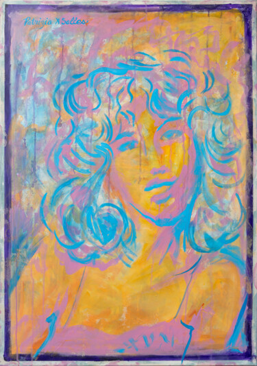 Forever Young Peinture intitulée "Forever Young" par Patrizia Salles, Œuvre d'art originale, Acrylique Monté sur Châssis en bois