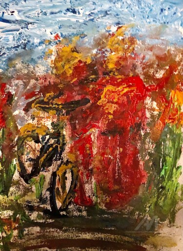 绘画 标题为“Promenons-nous” 由Julien Danaux (Artdanaux), 原创艺术品, 水彩