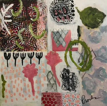Peinture intitulée ""On cherche le gard…" par Johanne Proulx, Œuvre d'art originale, Acrylique