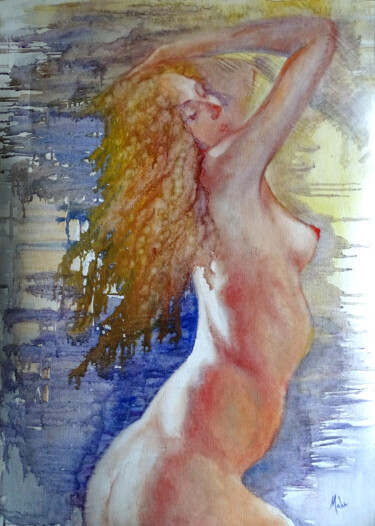 ⛲ Venise Peinture intitulée "⛲ Venise" par Isabel Mahe, Œuvre d'art originale, Huile Monté sur Autre panneau rigide