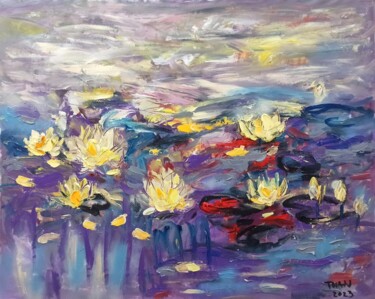 Peinture intitulée "Lovers Pond8" par Anh  Tuan Le, Œuvre d'art originale, Acrylique