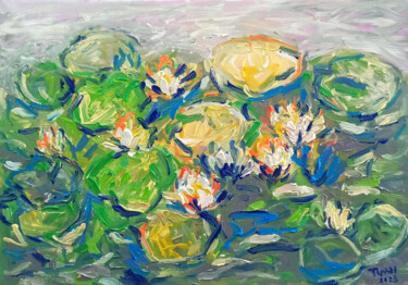 绘画 标题为“Lovers Pond 11” 由Anh  Tuan Le, 原创艺术品, 丙烯