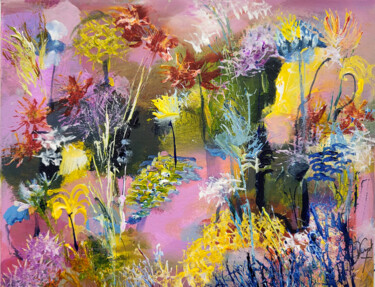 绘画 标题为“Nature elfique” 由Muriel Cayet, 原创艺术品, 丙烯