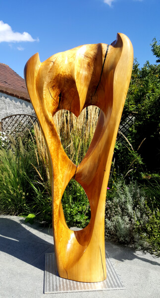 Sculpture titled "'Infinite Power of…" by Flos, Original Artwork, Wood