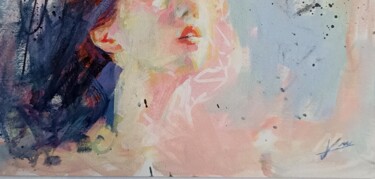 绘画 标题为“Lumineuse” 由Karen Lara Martin, 原创艺术品, 丙烯