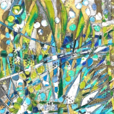 Peinture intitulée ""Too much light"" par Barbara Piatti, Œuvre d'art originale, Huile Monté sur Châssis en bois