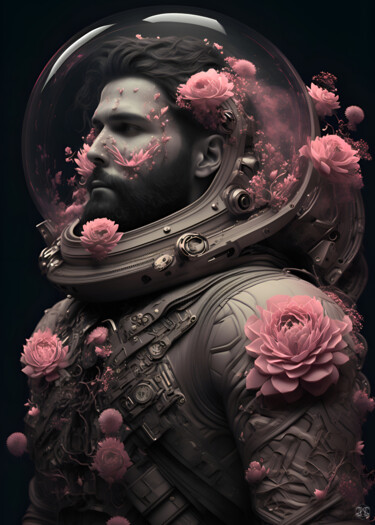 数字艺术 标题为“Cosmopop” 由Serge Gualini, 原创艺术品, AI生成的图像