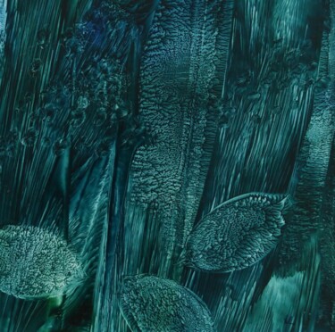 绘画 标题为“Poissons - ref 2023…” 由Véronique Lenfant, 原创艺术品, 油