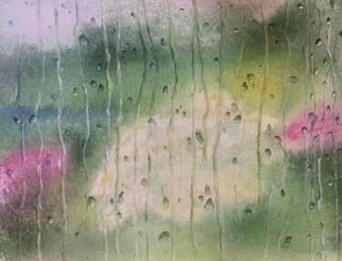 Pintura titulada "Rain" por Oleksandra Horscroft, Obra de arte original, Acrílico