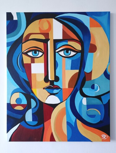 Peinture intitulée "All eye on me" par Benjamin Duforest, Œuvre d'art originale, Acrylique