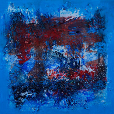 Peinture intitulée "trésor marin 2" par Jean Luc Millogo, Œuvre d'art originale, Acrylique Monté sur Châssis en bois