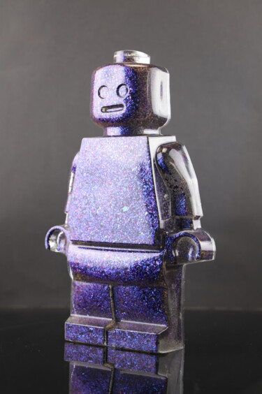 Escultura intitulada "roboclusion disco v…" por Vincent Sabatier (VerSus), Obras de arte originais, Resina