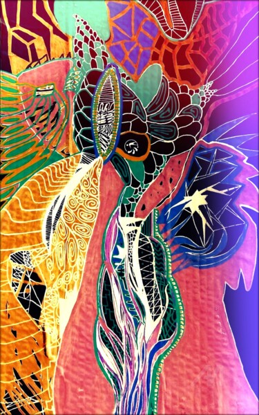摄影 标题为“The temple of cycles” 由Jean Philippe Desmoulins, 原创艺术品, 中性笔