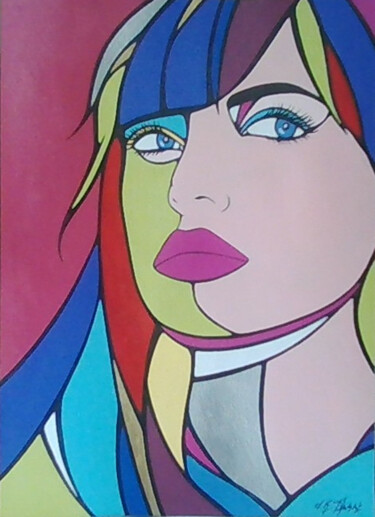 "CALISTA" başlıklı Resim Sophie Dumont (heavenly) tarafından, Orijinal sanat, Akrilik