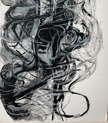 Painting titled "Home Waves" by Silvia Ruiz-Poveda, Original Artwork, Acrylic