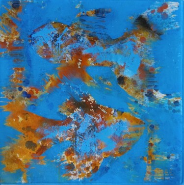 Painting titled "Expressive Series F…" by Ramesh Terdal, Original Artwork, Acrylic