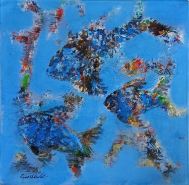 绘画 标题为“Expressive series F…” 由Ramesh Terdal, 原创艺术品, 丙烯