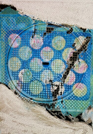 Détail en gros 5 (d’égout et des couleurs) 绘画 标题为“Détail en gros 5 (d…” 由Marcelle Delacité, 原创艺术品, 丙烯