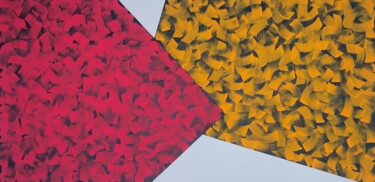 Peinture intitulée "Desassossego" par Paulo Rosae, Œuvre d'art originale, Acrylique Monté sur Châssis en bois