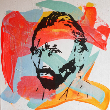 "PyB vincent van gog…" başlıklı Tablo Pyb tarafından, Orijinal sanat, Akrilik Ahşap Sedye çerçevesi üzerine monte edilmiş