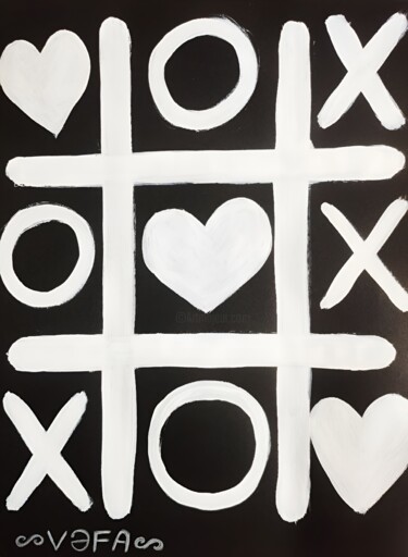 Game over. Love won! 2.0 绘画 标题为“Game over. Love won…” 由Vafa Majidli, 原创艺术品, 丙烯