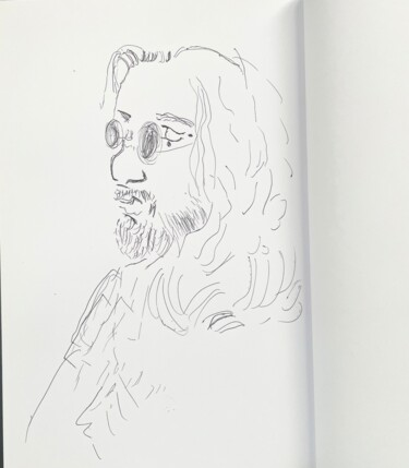 "Drawing Part II" başlıklı Resim Irfan Ajvazi tarafından, Orijinal sanat, Mürekkep