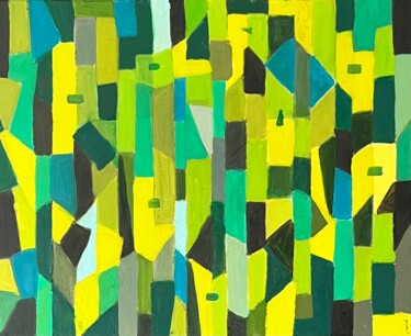 "Green labyrinth" başlıklı Tablo Edart tarafından, Orijinal sanat, Petrol